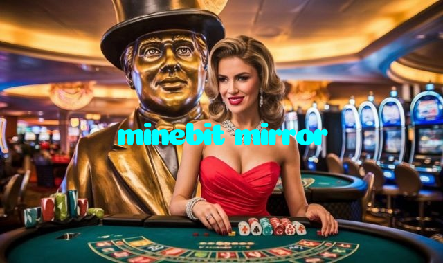 minebit mirror casino presented on mobile device in Pakistan with slots and live games